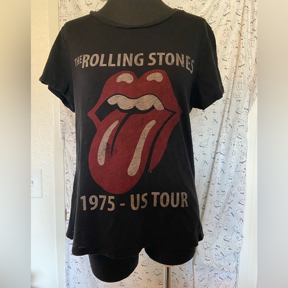 the Rolling Stones Tops - The Rolling Stone Tour Band Tee